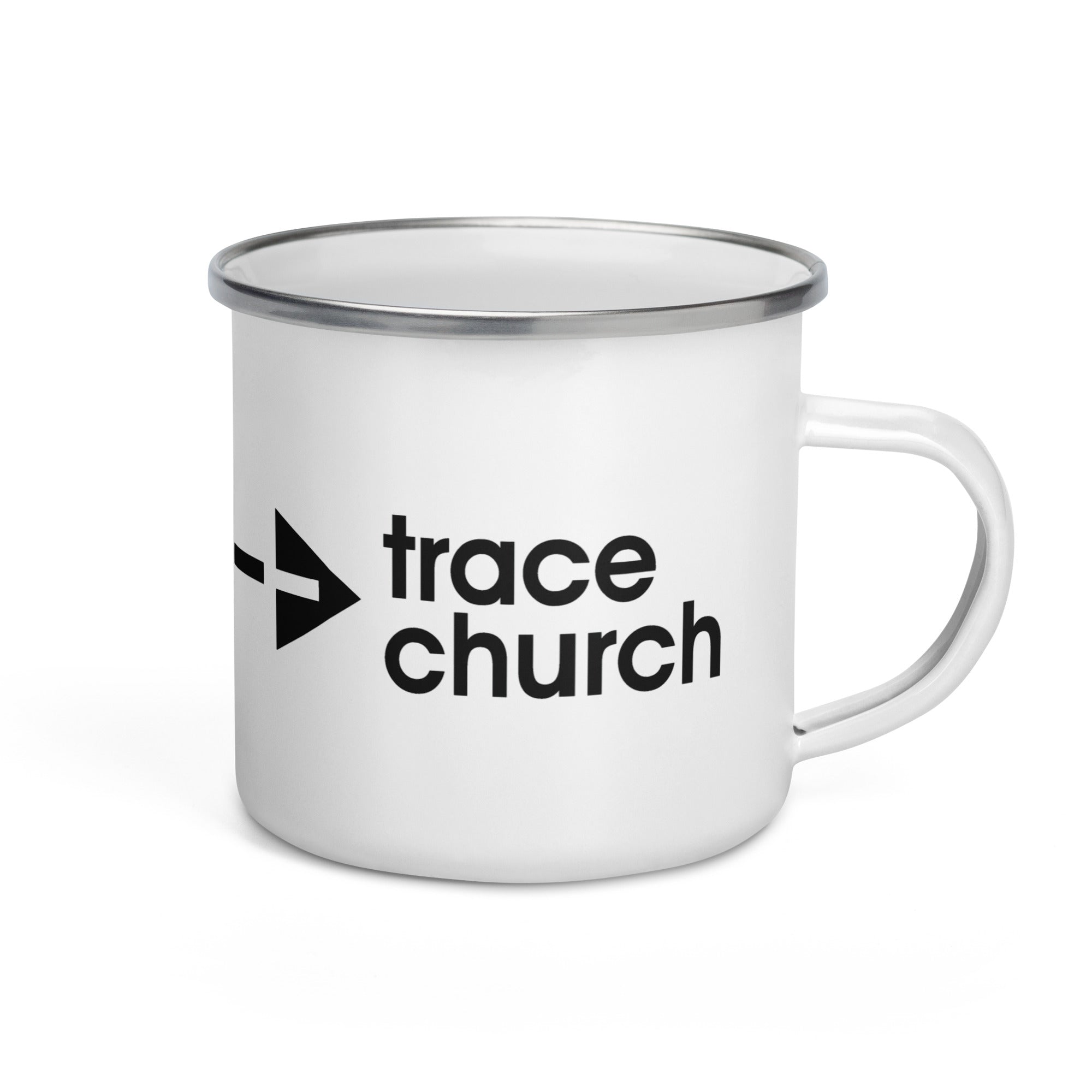 Trace Logo Enamel Mug