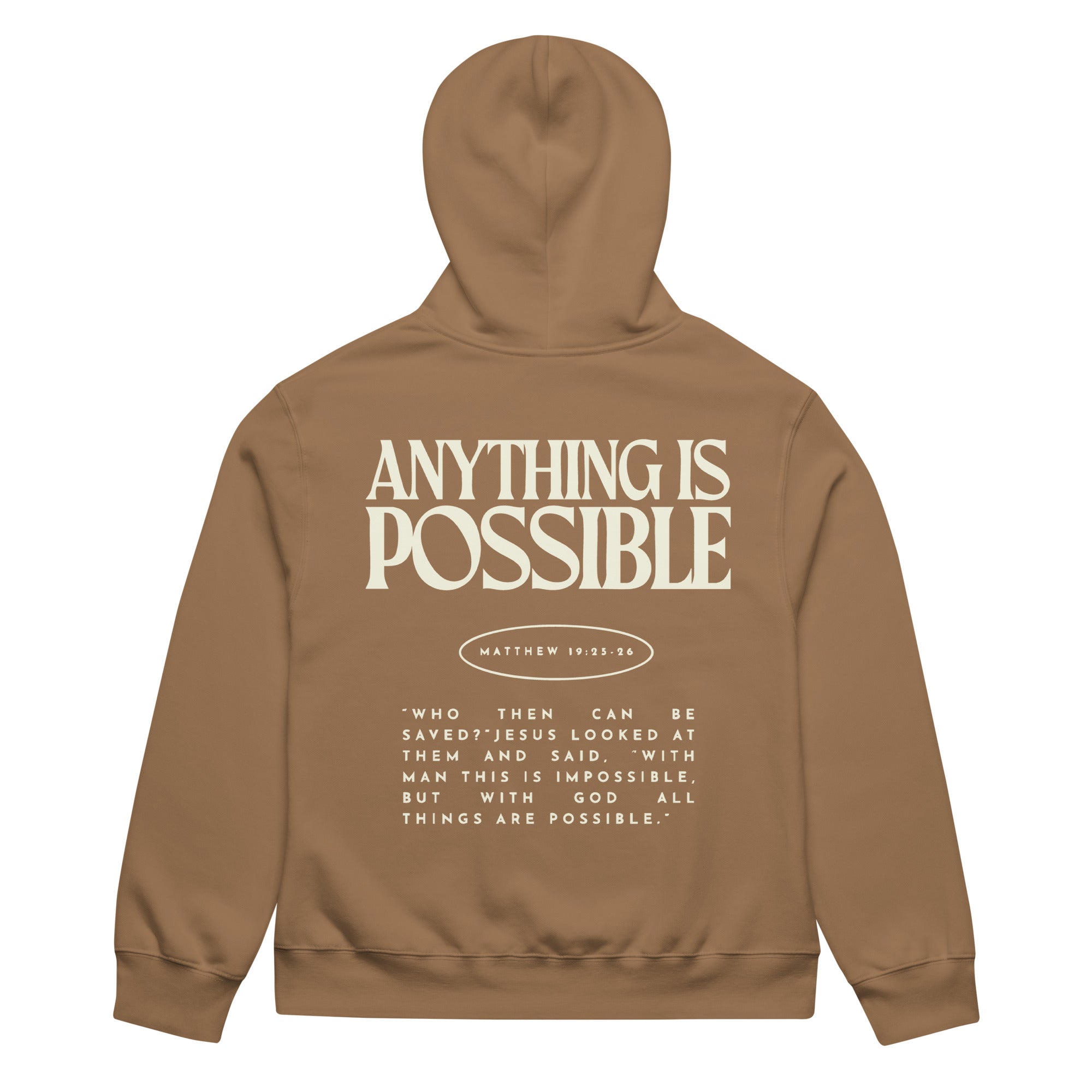 Anything Is Possible Verse Hoodie